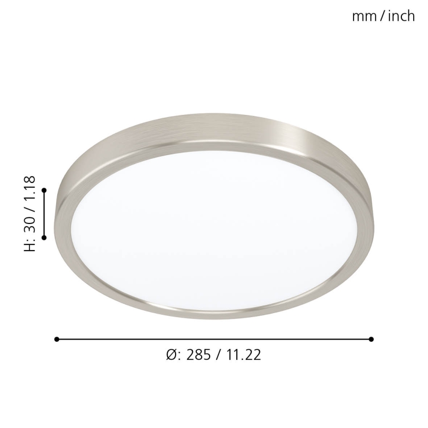 Eglo 99232 - Iluminação de teto LED FUEVA 5 LED/20W/230V