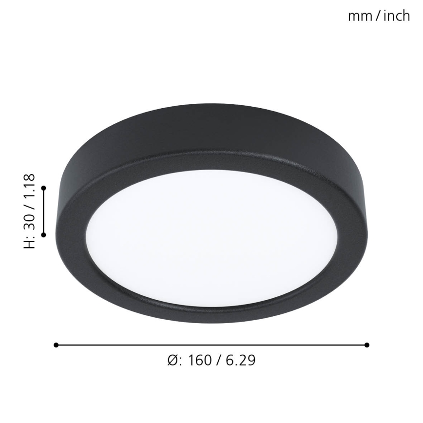 Eglo - LED Candeeiro de tecto LED/10,5W/230V Ø 16 cm