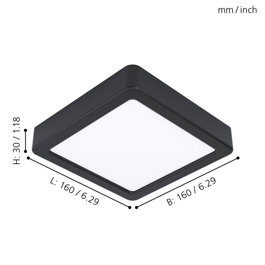 Eglo - Luz de teto LED LED/10,5W/230V