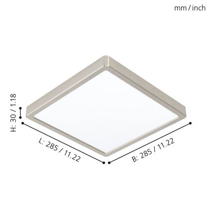 Eglo - Luz de teto LED LED/20W/230V