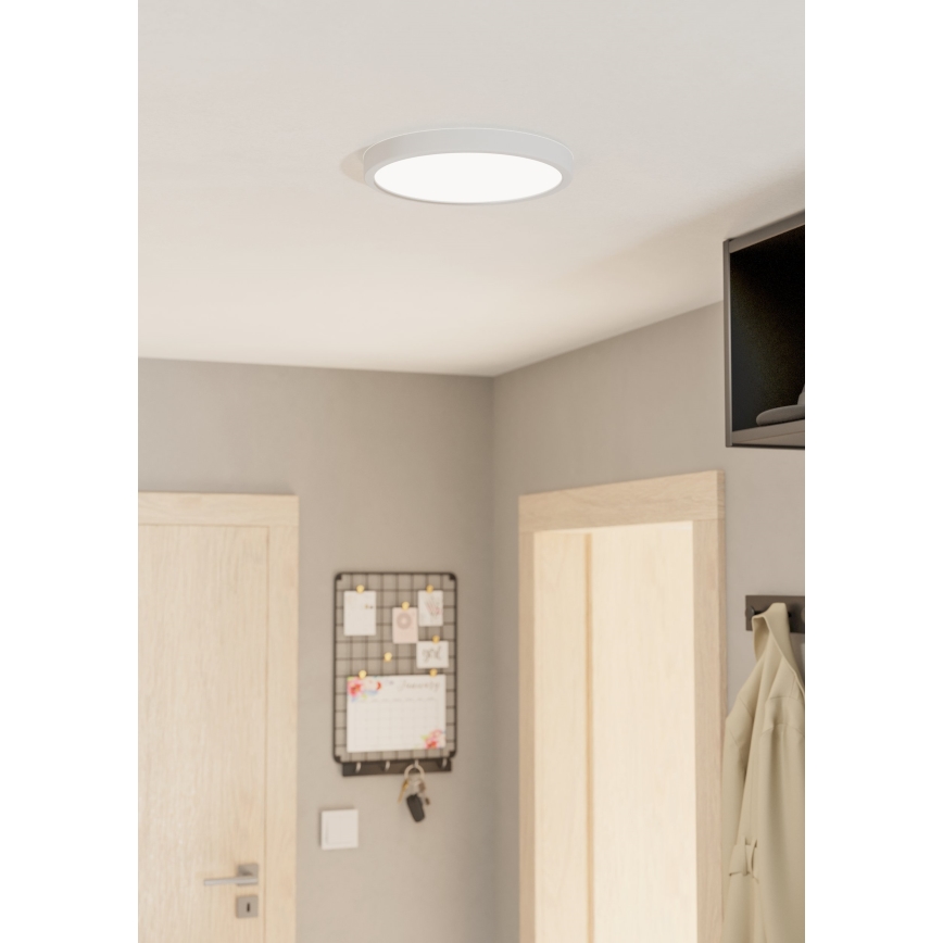 Eglo - Luz de teto fosca LED LED/20W/230V
