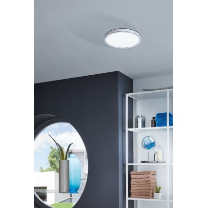 Eglo - Luz de teto de casa de banho LED LED/20W/230V IP44