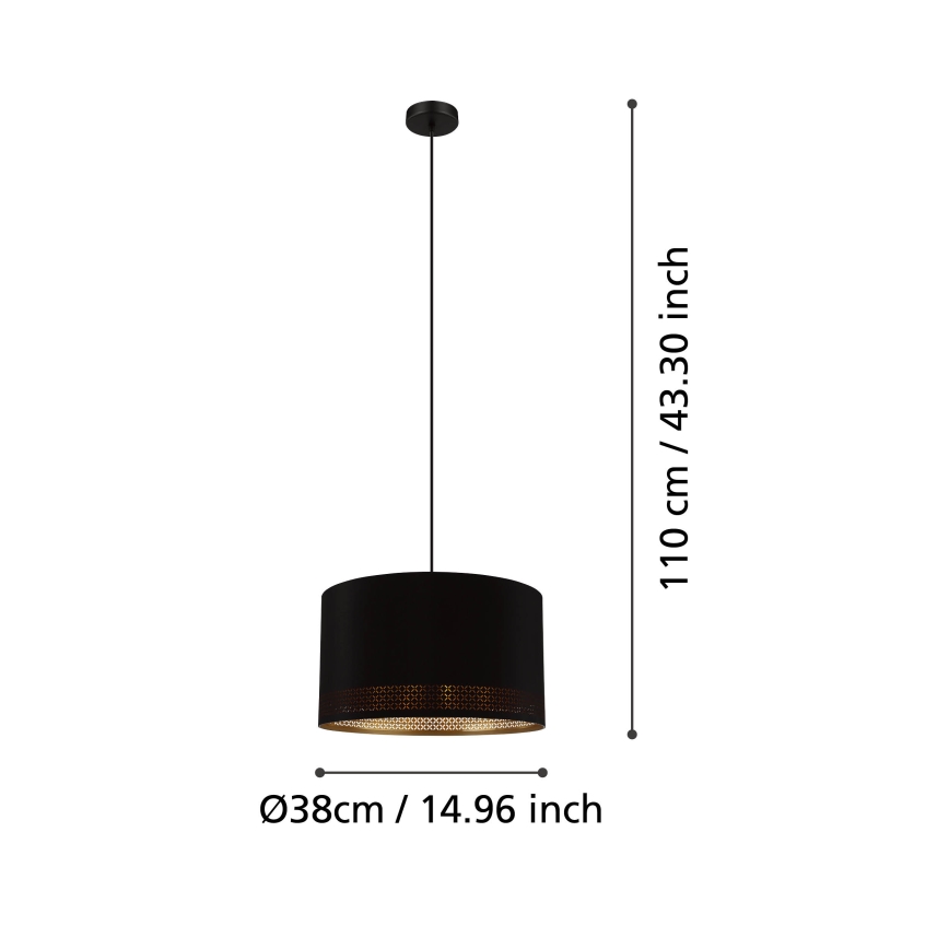 Eglo - Candelabro num fio 1xE27/40W/230V