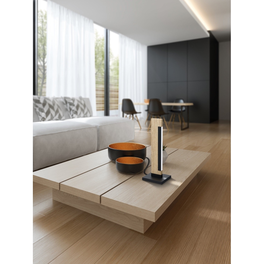 Eglo - Candeeiro de mesa LED com regulação LED/6,5W/230V