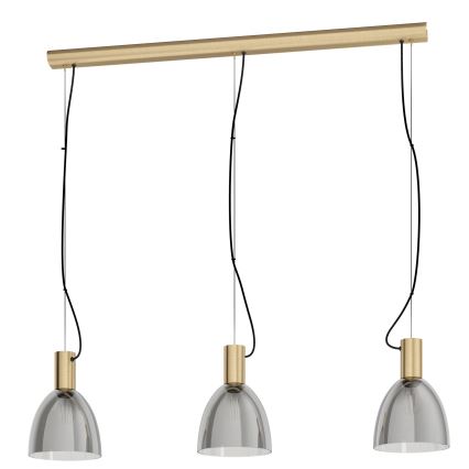 Eglo - Candelabro num fio 3xE27/40W/230V