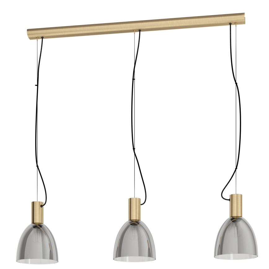 Eglo - Candelabro num fio 3xE27/40W/230V