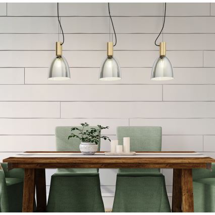 Eglo - Candelabro num fio 3xE27/40W/230V