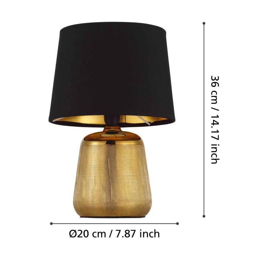 Eglo - Lâmpada de mesa 1xE14/40W/230V