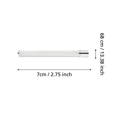 Eglo - Luz de espelho de casa de banho LED LED/15W/230V IP44