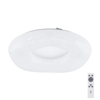 Eglo - Iluminação de teto LED com regulação LED/18W/230V + controlo remoto