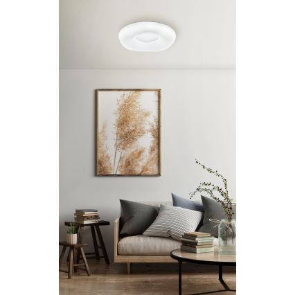 Eglo - Iluminação de teto LED com regulação LED/18W/230V + controlo remoto