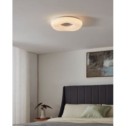 Eglo - Iluminação de teto LED com regulação LED/18W/230V + controlo remoto