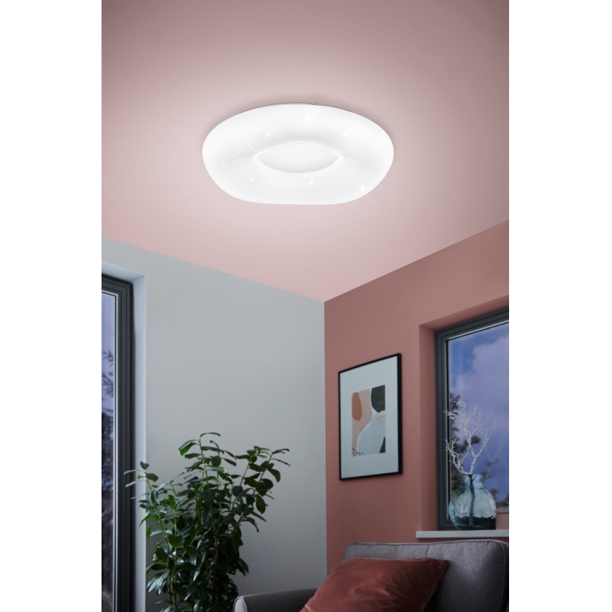 Eglo - Iluminação de teto LED com regulação LED/18W/230V + controlo remoto