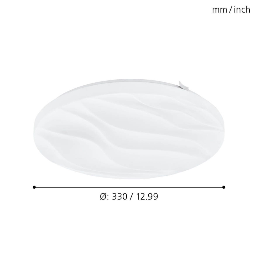 Eglo - Iluminação de teto LED LED/14,6W/230V