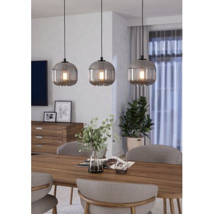 Eglo - Candelabro num fio 3xE27/40W/230V