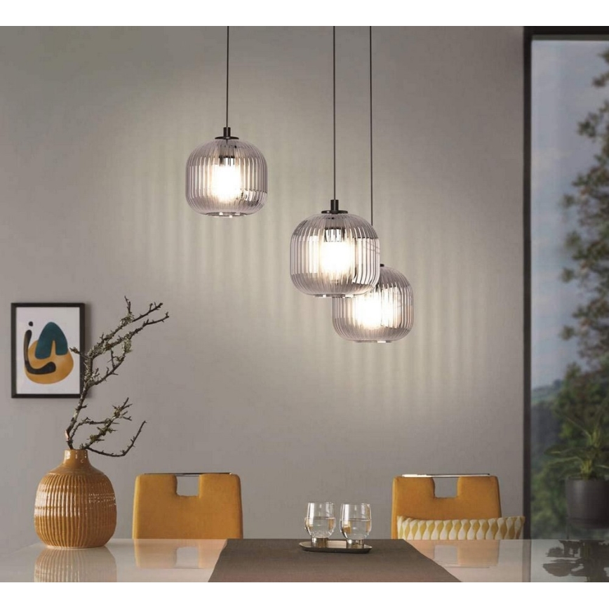 Eglo - Candelabro num fio 3xE27/40W/230V
