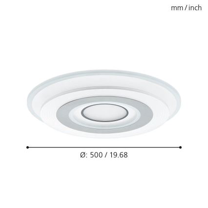 Eglo - Iluminação de teto LED 3xLED/16W/230V