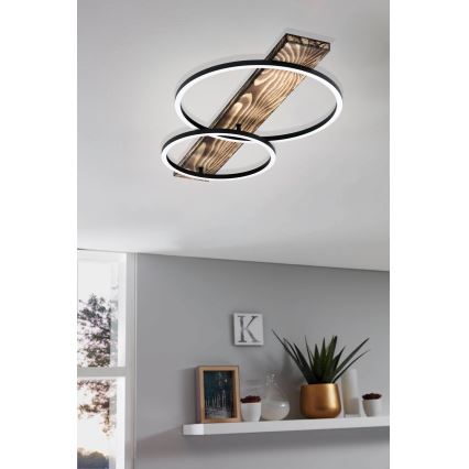 Eglo - Iluminação de teto LED 2xLED/12W/230V