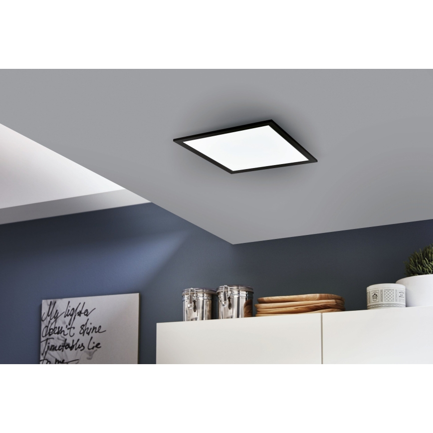 Eglo - Iluminação de teto LED RGB com regulação SALOBRENA-C LED/16W/230V + CR