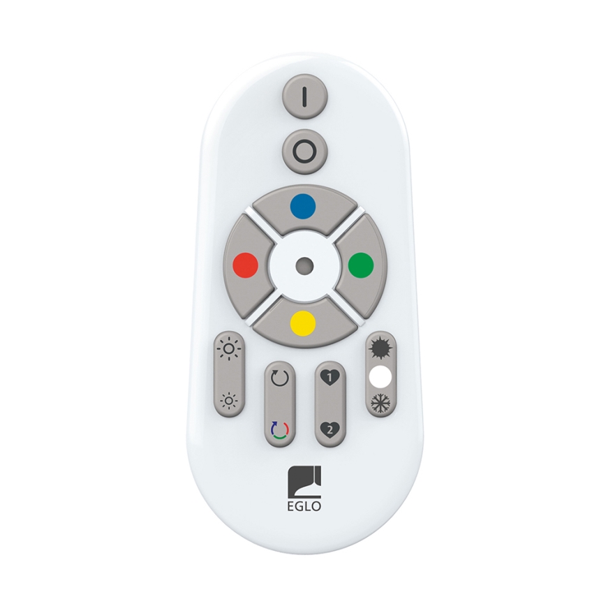 Eglo - Iluminação de teto LED RGBW com regulação SALOBRENA-C LED/20W/230V + RC