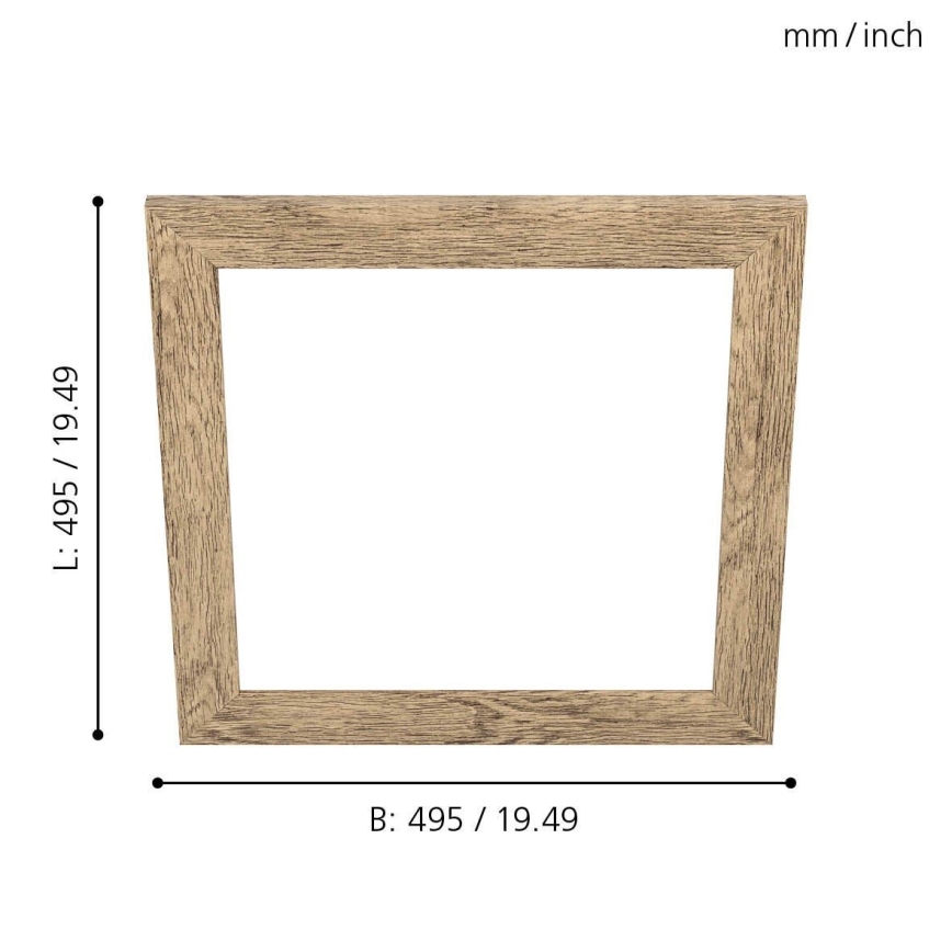 Eglo - Armação para iluminação SALOBRENA 450x450 mm