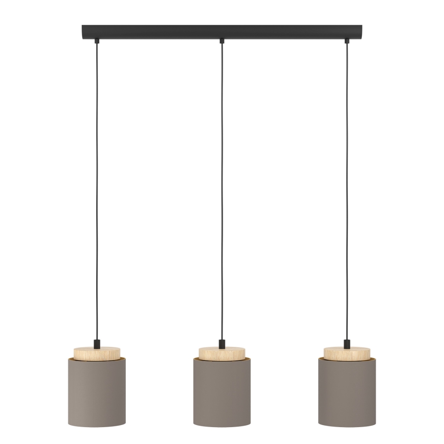 Eglo - Candelabro num fio 3xE27/40W/230V