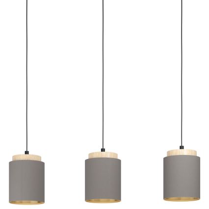 Eglo - Candelabro num fio 3xE27/40W/230V