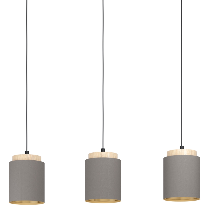 Eglo - Candelabro num fio 3xE27/40W/230V
