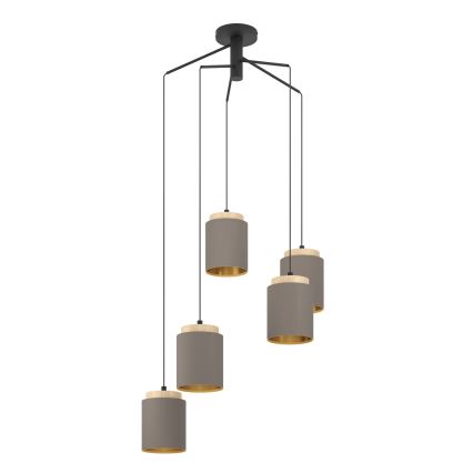 Eglo - Candeeiro suspenso 5xE27/40W/230V aranha