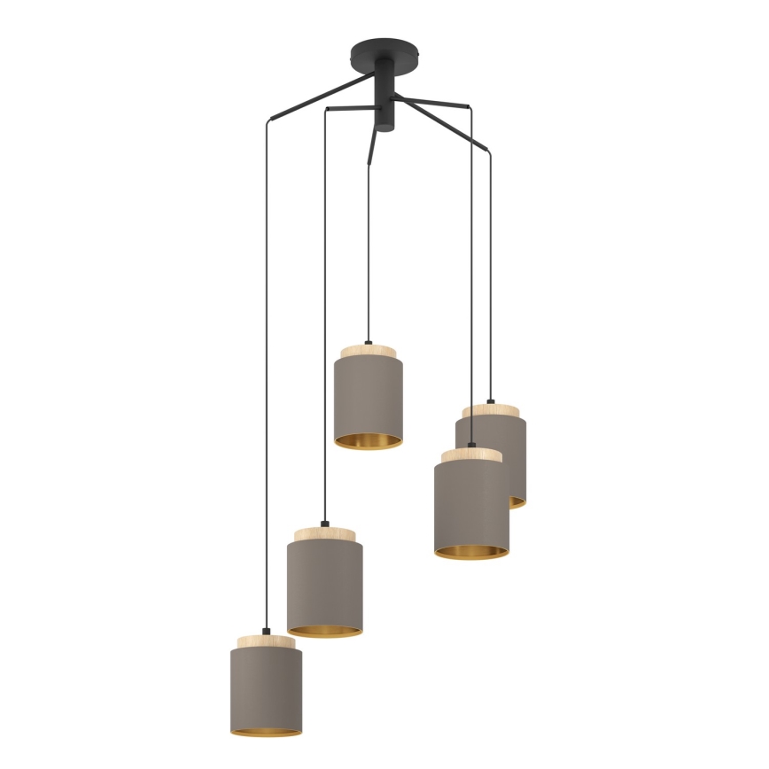 Eglo - Candeeiro suspenso 5xE27/40W/230V aranha