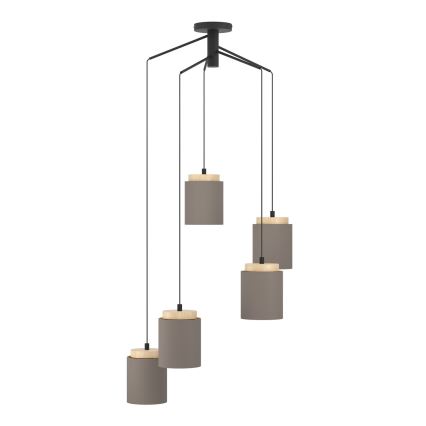 Eglo - Candeeiro suspenso 5xE27/40W/230V aranha