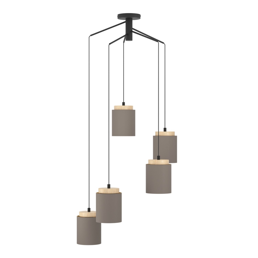 Eglo - Candeeiro suspenso 5xE27/40W/230V aranha