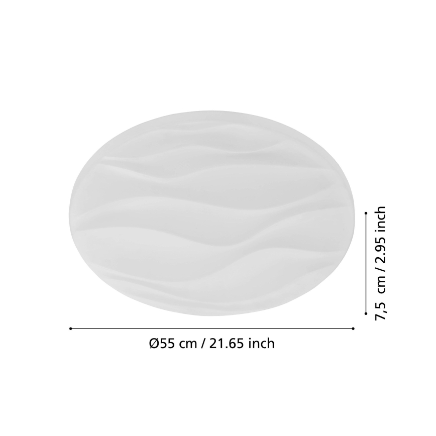 Eglo - Luz de teto LED LED/36W/230V
