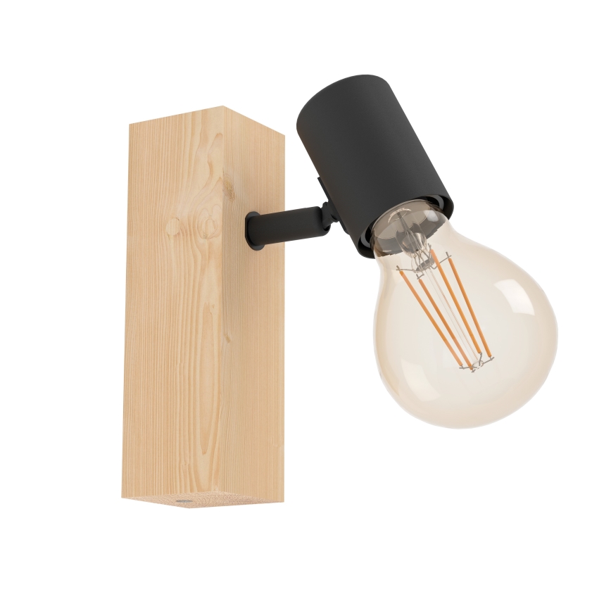 Eglo - Foco de parede TOWNSHEND 1xE27/10W/230V - FSC certificado
