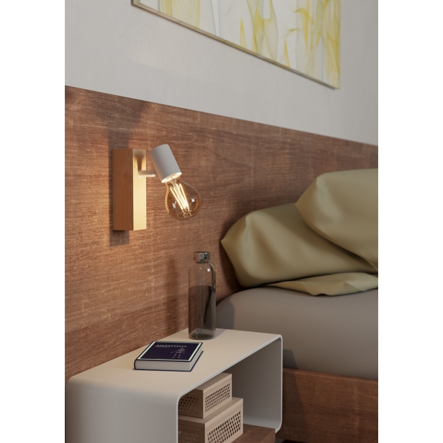 Eglo - Foco de parede TOWNSHEND 1xE27/10W/230V - FSC certificado