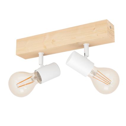 Eglo - Foco TOWNSHEND 2xE27/60W/230V - FSC certificado