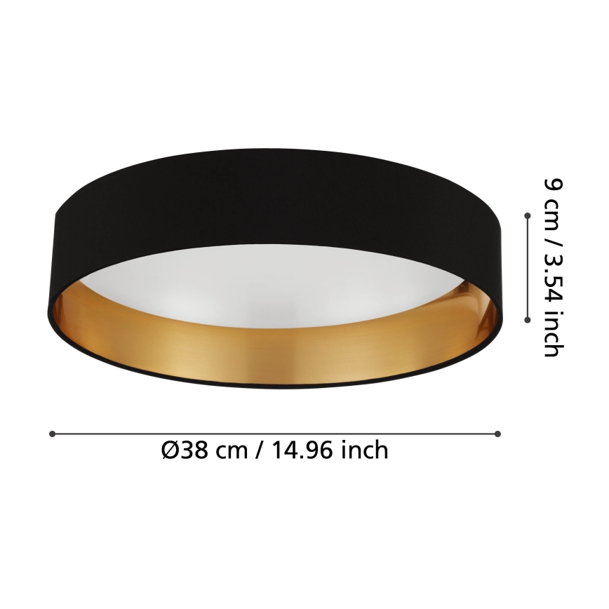 Eglo - Luz de teto LED LED/24W/230V