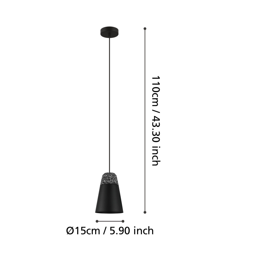 Eglo - Candelabro suspenso 1xE27/40W/230V
