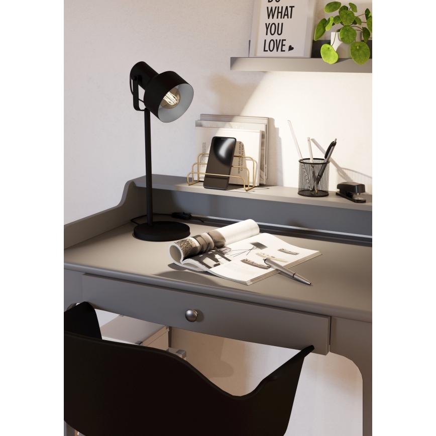 Eglo - Lâmpada de mesa 1xE27/28W/230V
