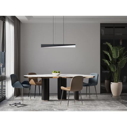 Eglo - Candelabro suspenso LED com regulação LED/27W/230V