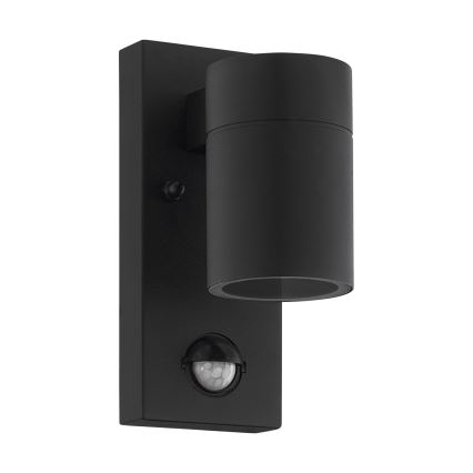 Eglo - Iluminação de parede exterior LED com sensor 1xGU10/3W/230V IP44