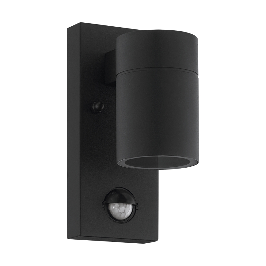 Eglo - Iluminação de parede exterior LED com sensor 1xGU10/3W/230V IP44