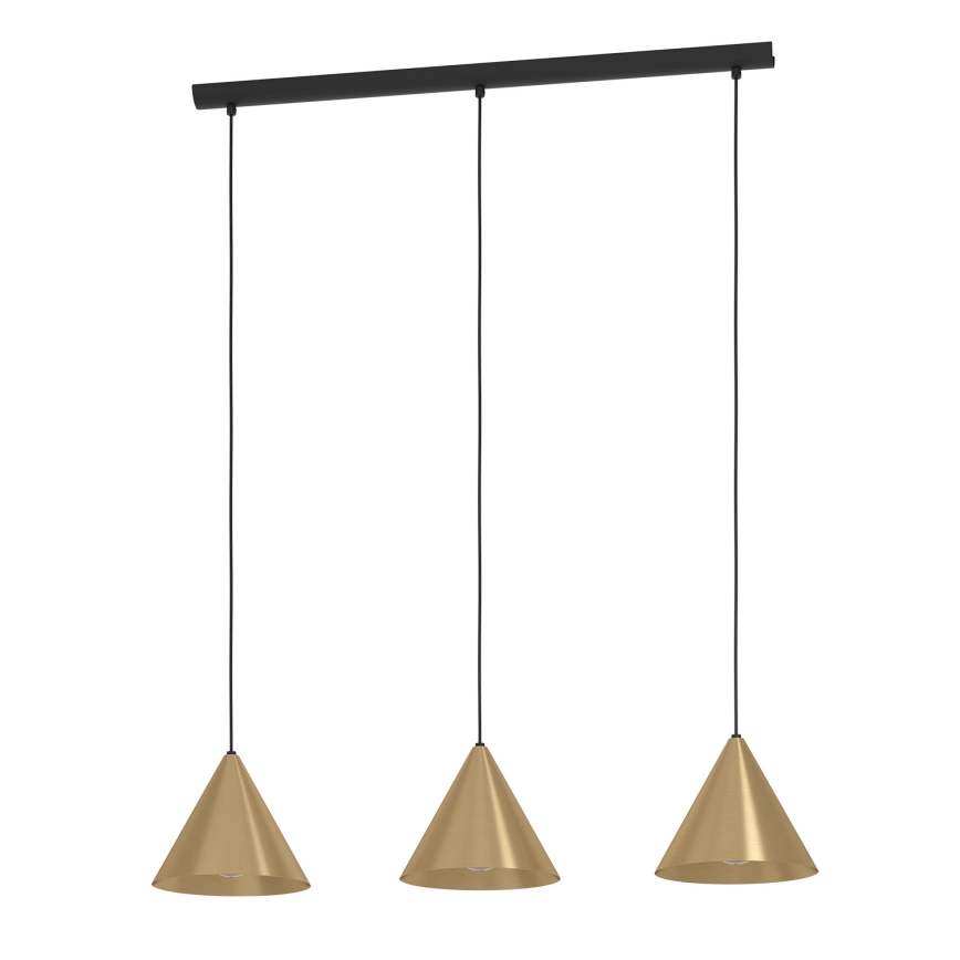 Eglo - Candelabro suspenso 3xE27/40W/230V