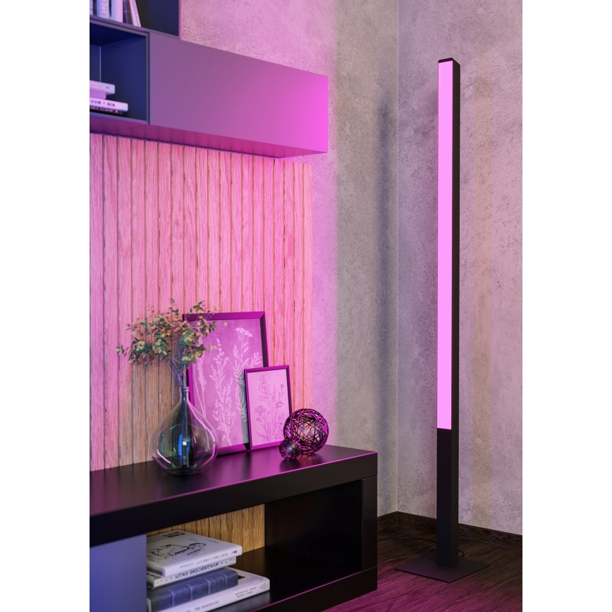 Eglo - Candeeiro de chão LED RGBW com regulação LED/35W/230V 2700-6500K ZigBee