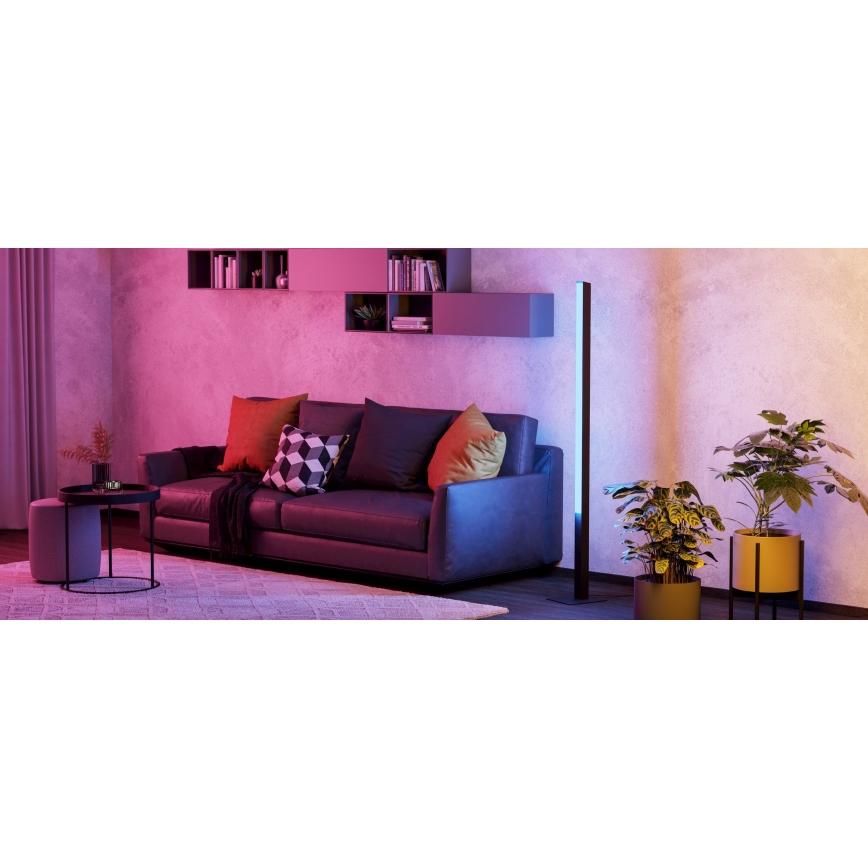 Eglo - Candeeiro de chão LED RGBW com regulação LED/35W/230V 2700-6500K ZigBee