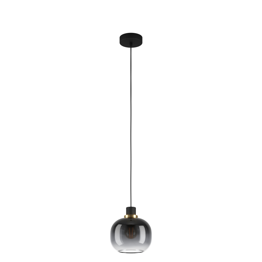 Eglo - Candelabro suspenso 1xE27/40W/230V cinzento