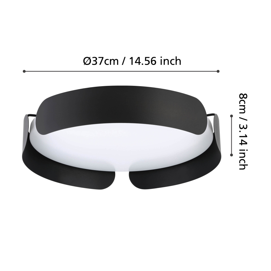 Eglo - Luz de teto LED LED/21,6W/230V