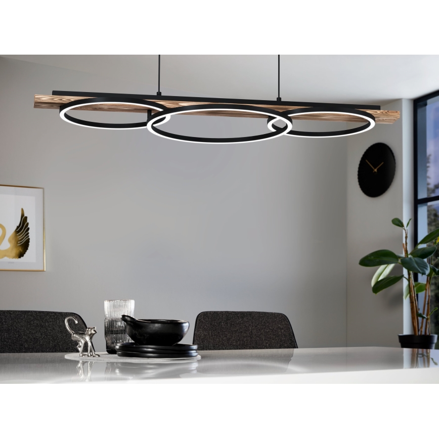 Eglo - Candeeiro suspenso LED com regulação LED/40,5W/230V