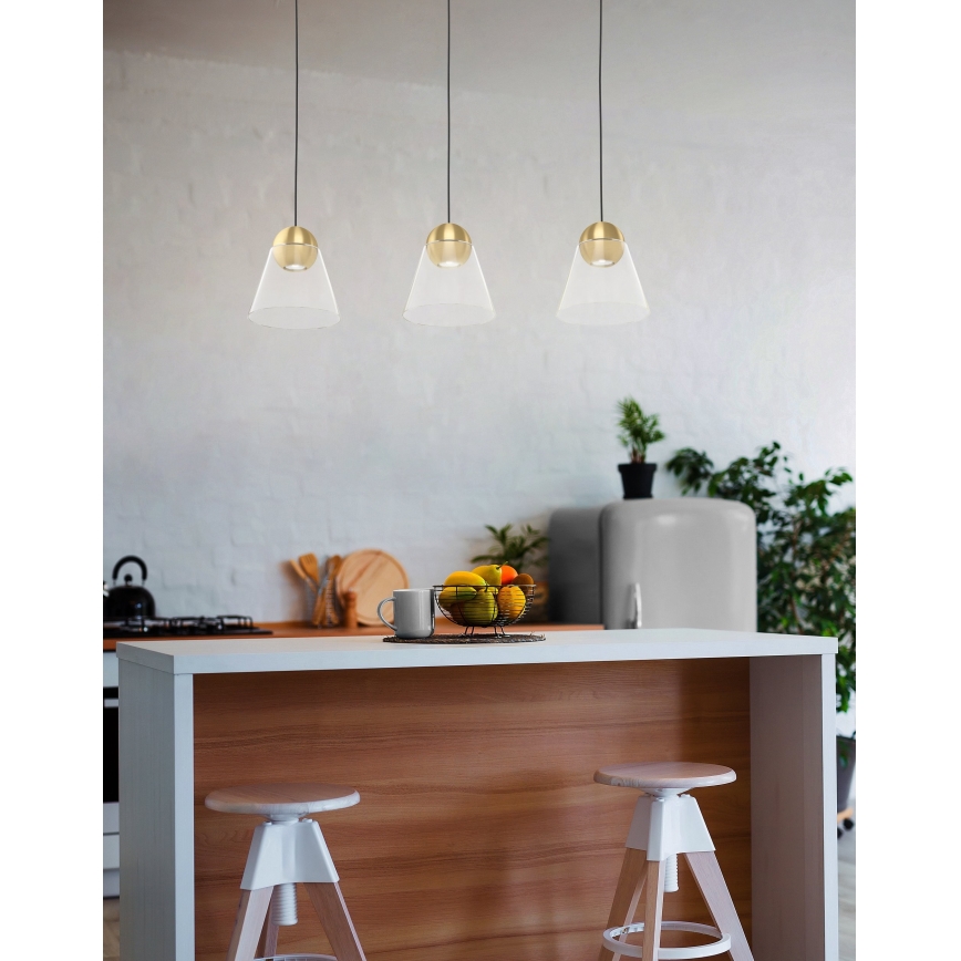 Eglo - Candelabro suspenso 3xGU10/4,5W/230V