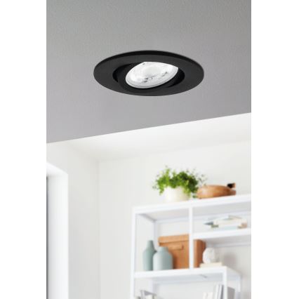 Eglo - Foco de encastrar LED RGBW com regulação LED/5W/230V 2700-6500K ZigBee